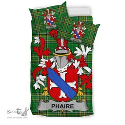 Irish Phaire Coat of Arms Family Crest Ireland Bedding Set Irish National Tartan Irish County Bedding Set Duvet Covers