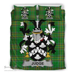 Irish Judge Coat of Arms Family Crest Ireland Bedding Set Irish National Tartan Irish County Bedding Set Duvet Covers