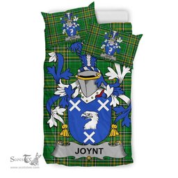Irish Joynt Coat of Arms Family Crest Ireland Bedding Set Irish National Tartan Irish County Bedding Set Duvet Covers