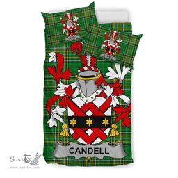 Irish Candell Coat of Arms Family Crest Ireland Bedding Set Irish National Tartan Irish County Bedding Set Duvet Covers