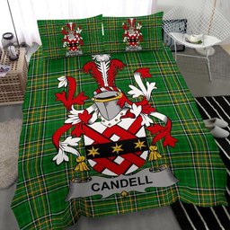 Irish Candell Coat of Arms Family Crest Ireland Bedding Set Irish National Tartan Irish County Bedding Set Duvet Covers