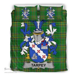 Irish Tarpey Coat of Arms Family Crest Ireland Bedding Set Irish National Tartan Irish County Bedding Set Duvet Covers