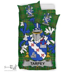 Irish Tarpey Coat of Arms Family Crest Ireland Bedding Set Irish National Tartan Irish County Bedding Set Duvet Covers