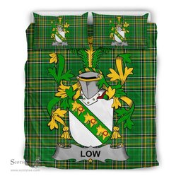 Irish Low Coat of Arms Family Crest Ireland Bedding Set Irish National Tartan Irish County Bedding Set Duvet Covers