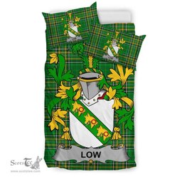 Irish Low Coat of Arms Family Crest Ireland Bedding Set Irish National Tartan Irish County Bedding Set Duvet Covers