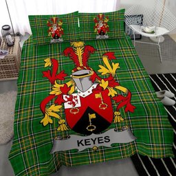 Irish Keyes Coat of Arms Family Crest Ireland Bedding Set Irish National Tartan Irish County Bedding Set Duvet Covers