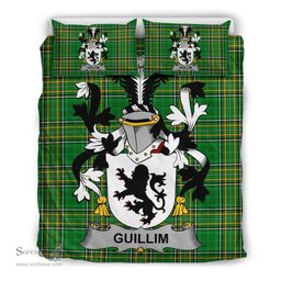 Irish Guillim Coat of Arms Family Crest Ireland Bedding Set Irish National Tartan Irish County Bedding Set Duvet Covers