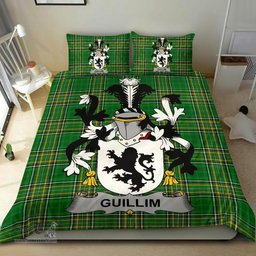 Irish Guillim Coat of Arms Family Crest Ireland Bedding Set Irish National Tartan Irish County Bedding Set Duvet Covers