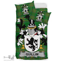 Irish Guillim Coat of Arms Family Crest Ireland Bedding Set Irish National Tartan Irish County Bedding Set Duvet Covers