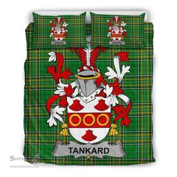 Irish Tankard Coat of Arms Family Crest Ireland Bedding Set Irish National Tartan Irish County Bedding Set Duvet Covers