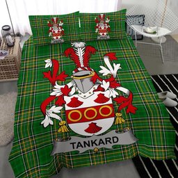 Irish Tankard Coat of Arms Family Crest Ireland Bedding Set Irish National Tartan Irish County Bedding Set Duvet Covers