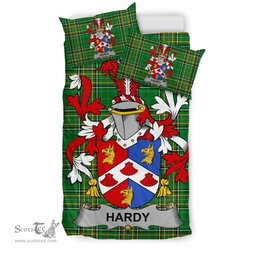 Irish Hardy Coat of Arms Family Crest Ireland Bedding Set Irish National Tartan Irish County Bedding Set Duvet Covers