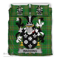 Irish Wadding Coat of Arms Family Crest Ireland Bedding Set Irish National Tartan Irish County Bedding Set Duvet Covers