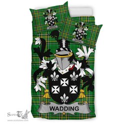 Irish Wadding Coat of Arms Family Crest Ireland Bedding Set Irish National Tartan Irish County Bedding Set Duvet Covers