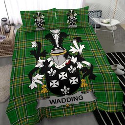 Irish Wadding Coat of Arms Family Crest Ireland Bedding Set Irish National Tartan Irish County Bedding Set Duvet Covers