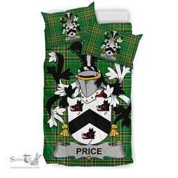 Irish Price Coat of Arms Family Crest Ireland Bedding Set Irish National Tartan Irish County Bedding Set Duvet Covers