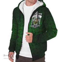 Irish Best Coat of Arms Family Crest Ireland Sherpa Hoodie Original Irish Legend Sherpa Hoodie