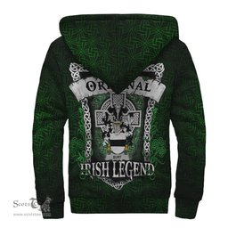 Irish Burt or Birt Coat of Arms Family Crest Ireland Sherpa Hoodie Original Irish Legend Sherpa Hoodie