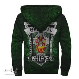 Irish Fitz-Henry Coat of Arms Family Crest Ireland Sherpa Hoodie Original Irish Legend Sherpa Hoodie