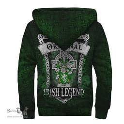 Irish Hume Coat of Arms Family Crest Ireland Sherpa Hoodie Original Irish Legend Sherpa Hoodie