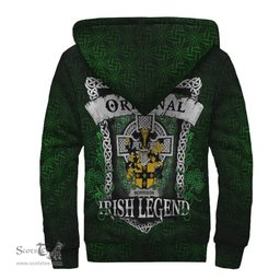 Irish Morrison Coat of Arms Family Crest Ireland Sherpa Hoodie Original Irish Legend Sherpa Hoodie