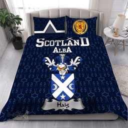 Scottish Haig Family Crest Tartan Bedding Set Scottish Home Duvet Covers 1991 Style