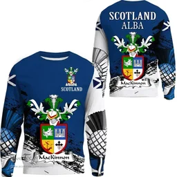 Scottish MacKinnon Clan Scottish Family Crest Scotland Alba Thistle Sweatshirt