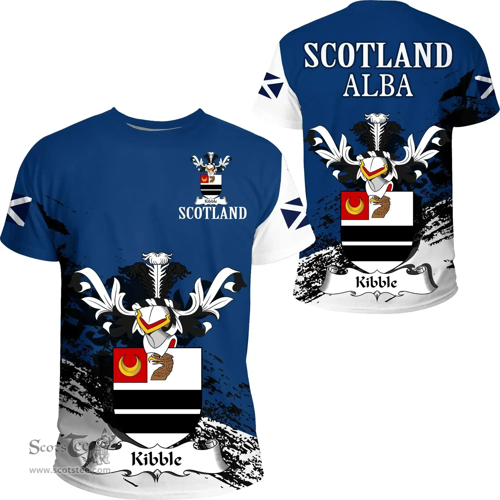 Scottish Kibble Clan Scottish Family Crest Scotland Alba Thistle T Shirt