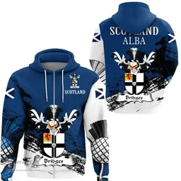 Scottish Bridges Clan Scottish Family Crest Scotland Alba Thistle Hoodie