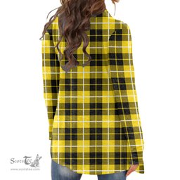 Scottish Barclay Dress Modern Clan Tartan Womens Cardigan Long Sleeve