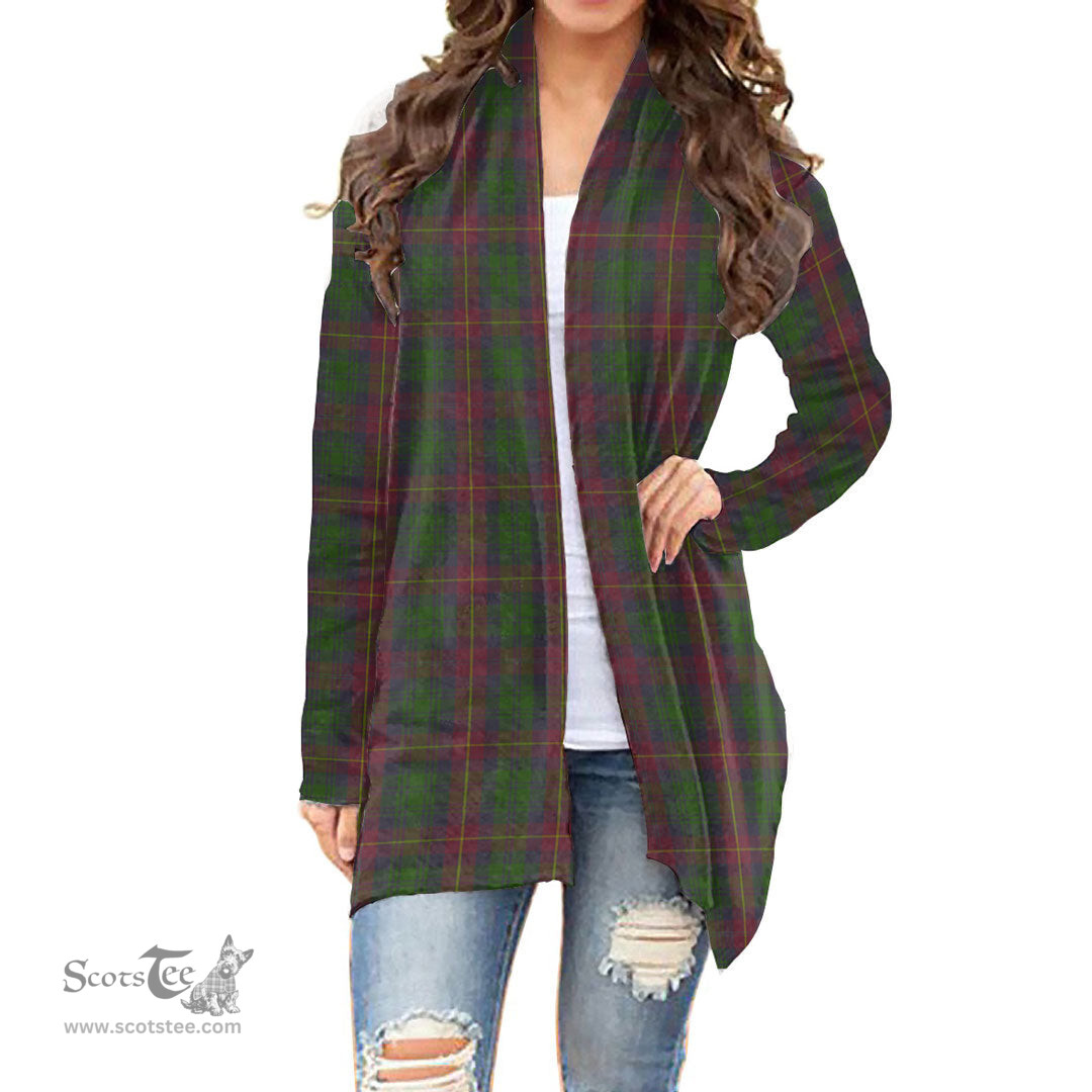 Scottish Cairns Clan Tartan Womens Cardigan Long Sleeve
