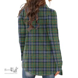 Scottish Cochrane Ancient Clan Tartan Womens Cardigan Long Sleeve