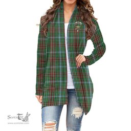 Scottish Gayre Clan Tartan Crest Womens Cardigan Long Sleeve