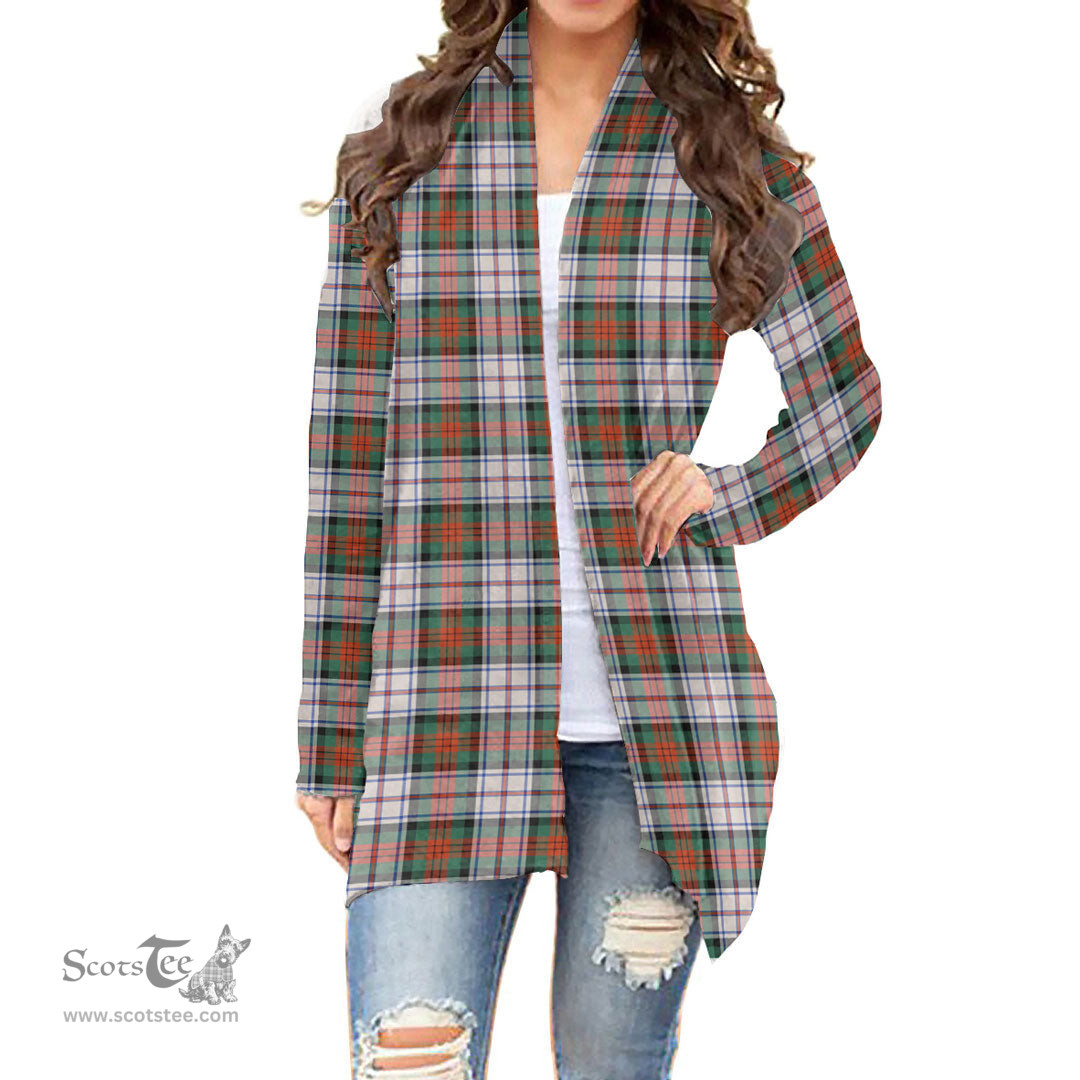 Scottish MacDuff Dress Ancient Clan Tartan Womens Cardigan Long Sleeve