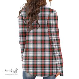 Scottish MacDuff Dress Modern Clan Tartan Womens Cardigan Long Sleeve