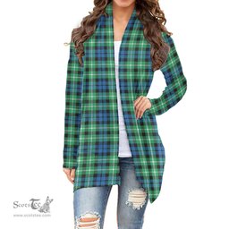 Scottish Graham of Montrose Ancient Clan Tartan Womens Cardigan Long Sleeve