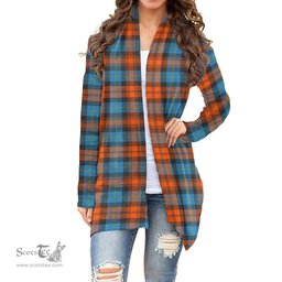 Scottish MacLachlan Ancient Clan Tartan Womens Cardigan Long Sleeve
