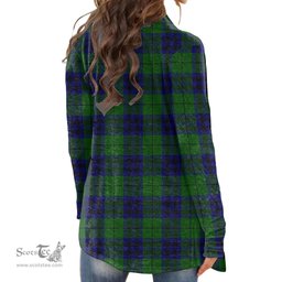 Scottish Keith Modern Clan Tartan Womens Cardigan Long Sleeve