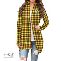 Scottish Jardine Clan Tartan Crest Womens Cardigan Long Sleeve
