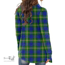 Scottish Maitland Clan Tartan Womens Cardigan Long Sleeve