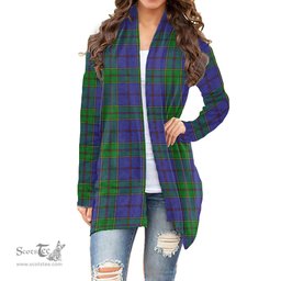 Scottish Strachan Clan Tartan Womens Cardigan Long Sleeve