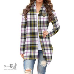 Scottish MacPherson Dress Modern Clan Tartan Crest Womens Cardigan Long Sleeve