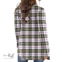 Scottish MacPherson Dress Modern Clan Tartan Womens Cardigan Long Sleeve