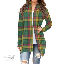 Scottish MacMillan Old Ancient Clan Tartan Womens Cardigan Long Sleeve