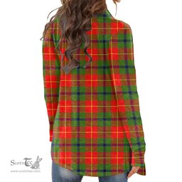 Scottish Turnbull Dress Clan Tartan Womens Cardigan Long Sleeve