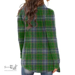 Scottish Pringle Clan Tartan Womens Cardigan Long Sleeve