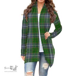Scottish Pringle Clan Tartan Womens Cardigan Long Sleeve