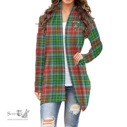 Scottish Muirhead Clan Tartan Crest Womens Cardigan Long Sleeve