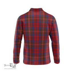 Scottish Cameron of Locheil Clan Crest Tartan Polo Long Sleeve Plaid Polo Shirt