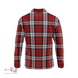 Scottish Brodie Dress Clan Crest Tartan Polo Long Sleeve Plaid Polo Shirt